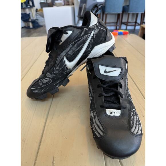 Nike Men's Keystone Low Baseball Softball Cleats Black 317087–011 Size 8.5 - Picture 1 of 11